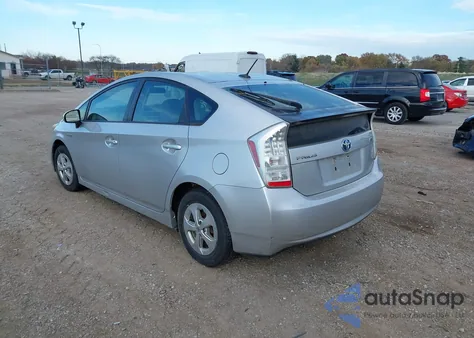 2011 Toyota Prius Two из США, поврежденный, VIN JTDKN3DUXB1378915